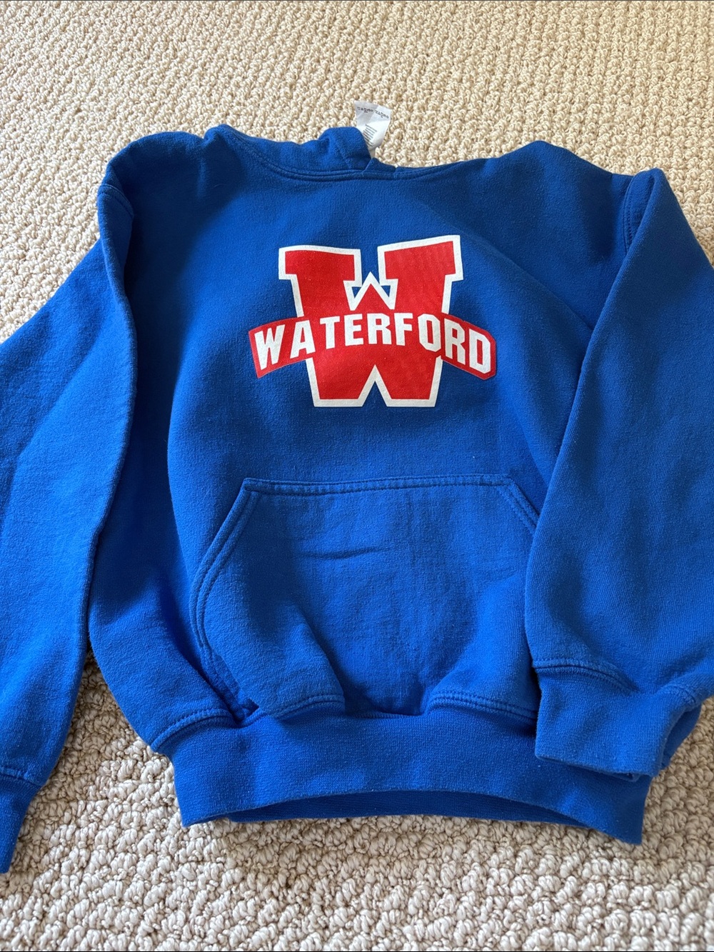 Boys Blue Waterford Logo Sweatshirt